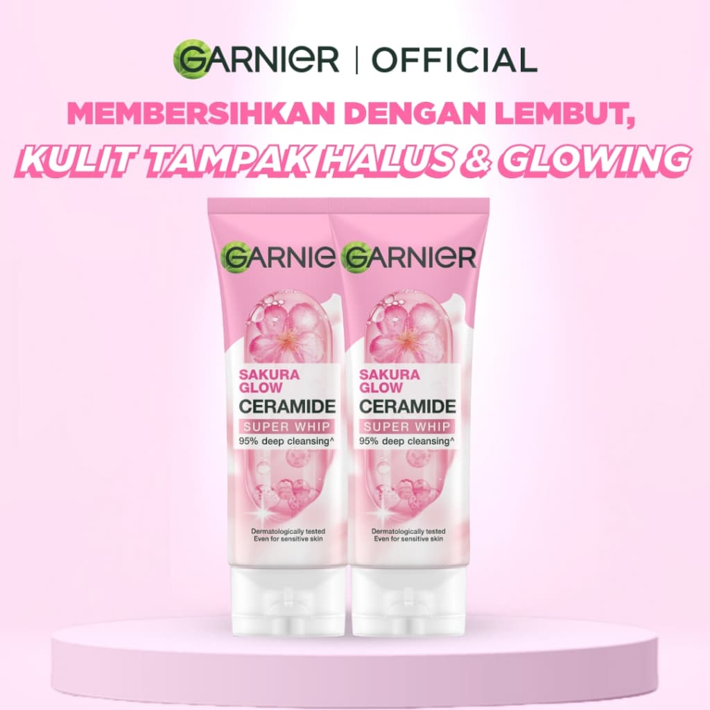 Garnier Sakura Glow Hyaluron Face Wash